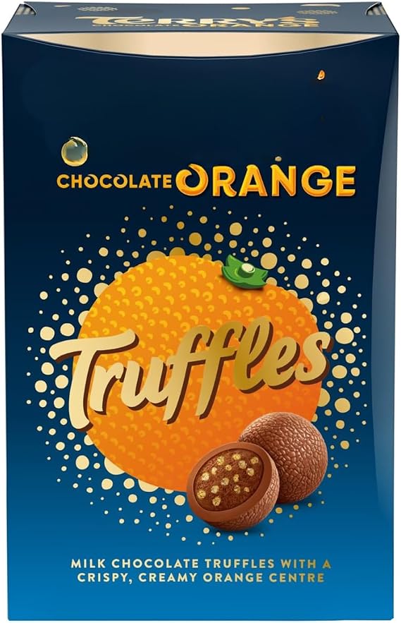 Terry's Chocolate Orange Truffles 200g - Indulge Your Sweet Tooth With Terry's Chocolate Orange Truffles - The Perfect Treat For Yourself, Friends And Family