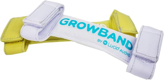 HearMuffs GrowBand - Pack of 2 - Fits Kids Ages 0-4 - Safe, Adjustable & Comfortable