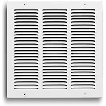 Truaire 170 08X08 Return Air Grille 8-Inch x 8-Inch Sidewall or Ceiling Return Air Grille, White