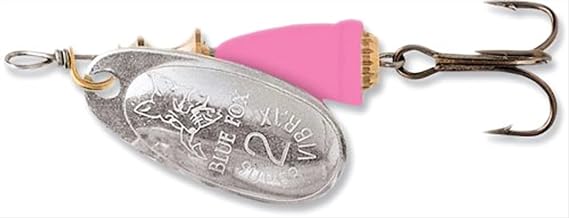 Blue Fox Classic Vibrax 04 Painted 3/8 (Silver/Hot Pink , Size- 2.88), one size