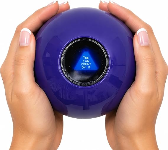 Zugar Land Fortune Telling Purple Magic Orb (4") Magical Ball for Kids. The Mystical Orb. Your Answer is here! Easy to Use.