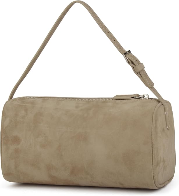 DONNAIN Suede Bag for Women Leather Crossbody Bag Ladies | Suede Handbag with Adjustable Strap, Small Shoulder Bag for Travel Work School Daily Use Shopping