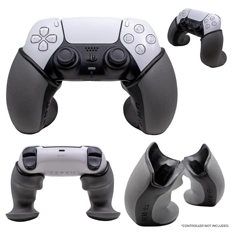 Controller Grips Compatible with PlayStation 5 | Ergonomically Engineered for Performance and Comfort | Non-Slip | Medium