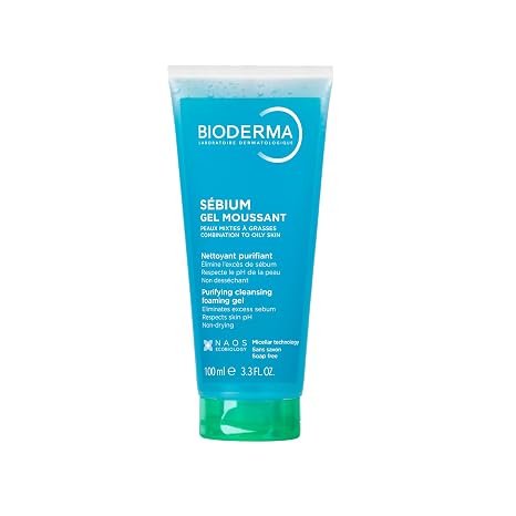 Bioderma - Face Cleanser - Sebium - Makeup Removing Cleanser - Skin Purifying - Face Wash for Combination to Oily Skin