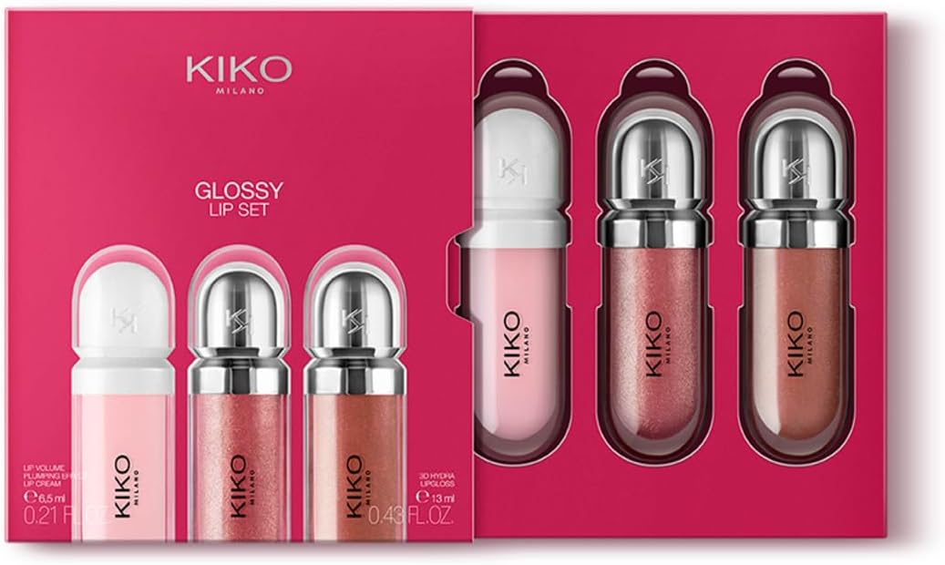 Kiko Milano LIPS MAKE UP KIT - GLOSSY LIP SET 01