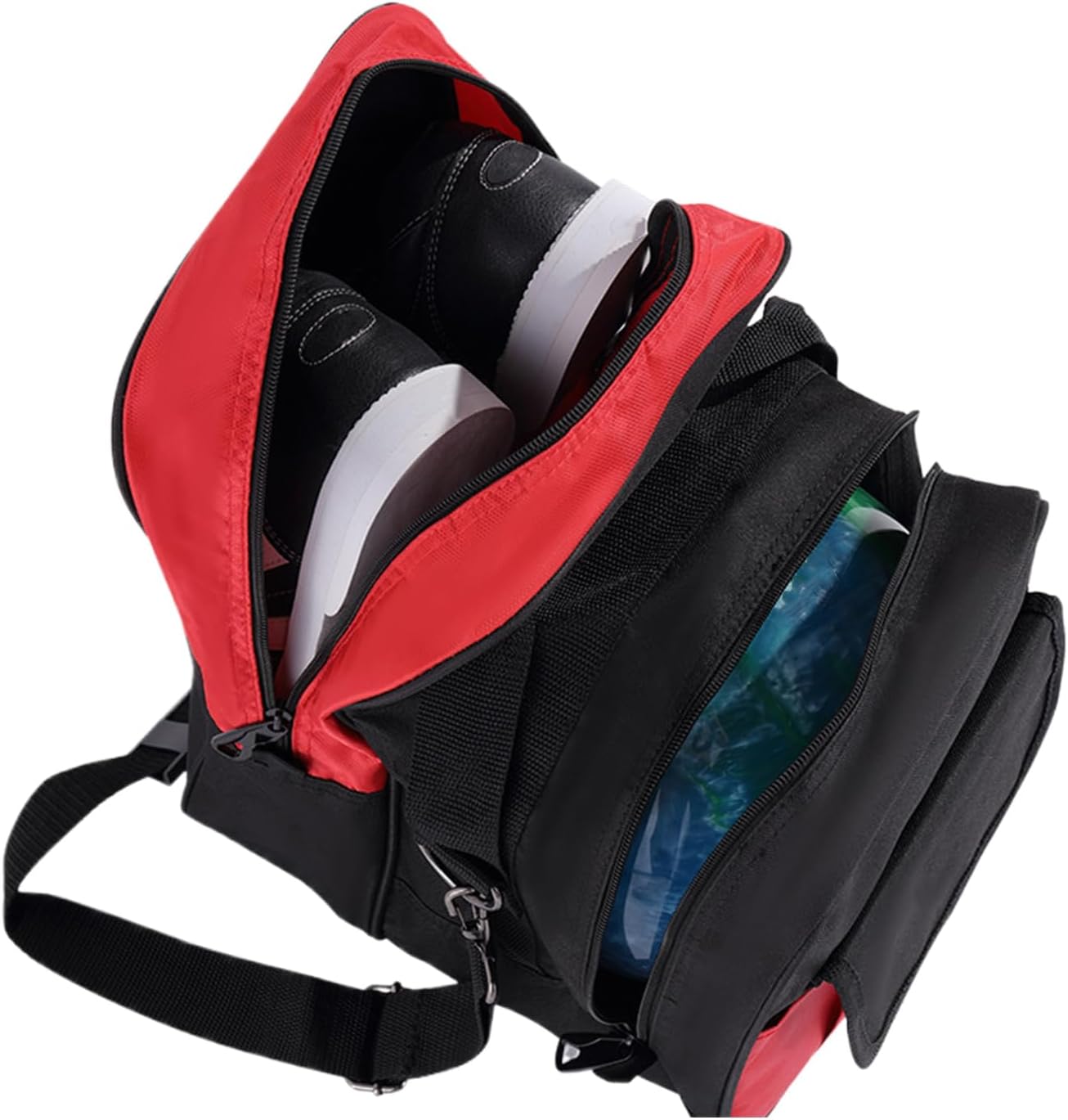 Bowling Ball Backpack | Bowling Accessories Bag,Adjustable Straps Backpack Shoe Storage for Athlete Training Sports Lover Practice Competition Training Practice