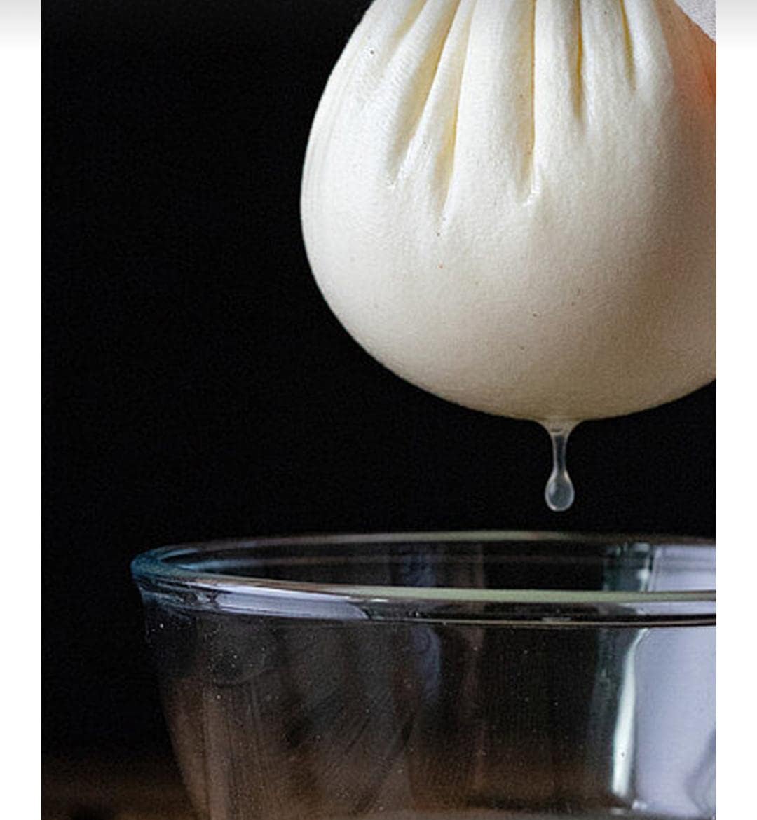 Purple Cluster Home 100% Cotton Cheese, Yogurt, Fiber Milk Strainer Bag, 35x50 cm, White, 2 Pieces 09782