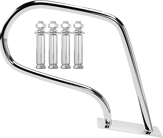 Pool Handrails Swimming Safety Hand Rail, Stair Rail Rated 250Lbs Load Capacity, Handrail with Screws/22 * 30 inch