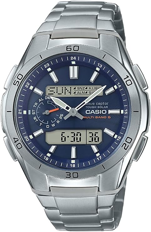 Casio Wave Ceptor Men's Atomic Solar Watch WVA-M650TD-2A2JF, Authentic Japanese Product
