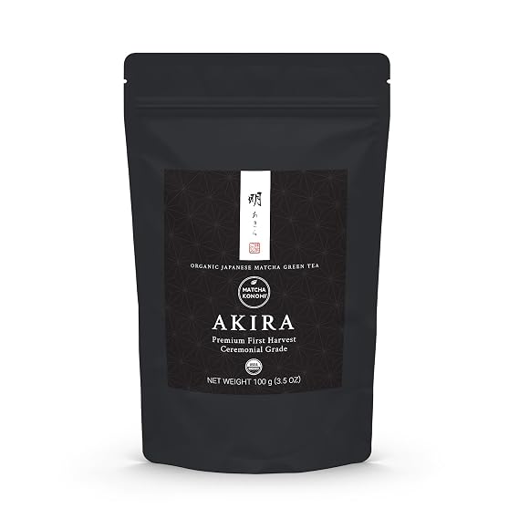 Akira Matcha 100g (3.5 oz) - Organic Premium Ceremonial Japanese Matcha