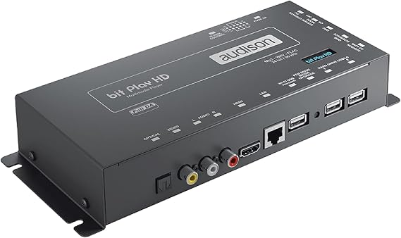 Audison bit Play HD SSD in Car Multimedia Player with 240GB Solid State Hard Drive