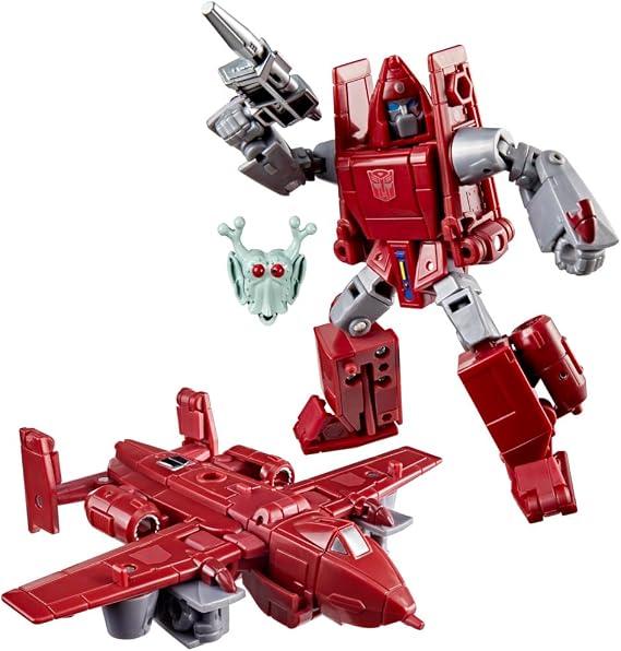 Transformers Age of the Primes Autobot Powerglide, Deluxe Class 4.5-inch Converting Action Figure, Robot Toys for Ages 8+