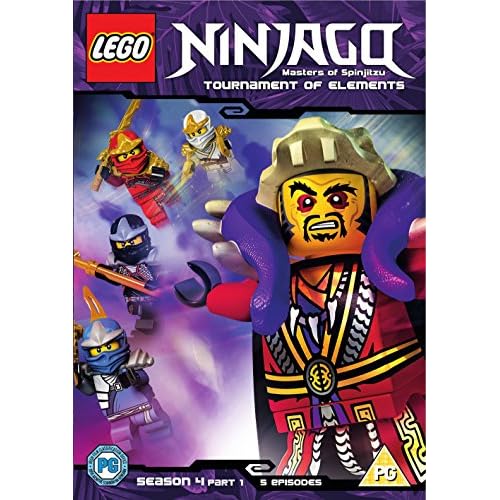 Lego Ninjago Season 4 Part 1 [DVD] [2017]