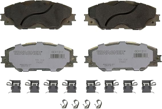 Wagner Brake OEX OEX1211 Disc Brake Pad Set Premium Ceramic