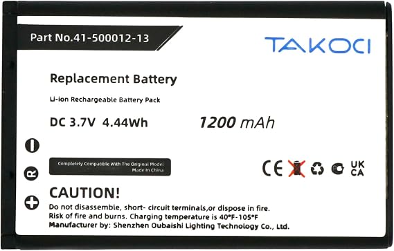 1200mAh Compatible with PROBAT PRO Control