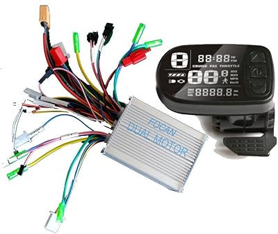 36V 48V 60V 500W 1000W 1500W 3000W Dual Drive Motor Controller Double Two 2 pcs brushless Speed Driver for E Bike ScooterFC200B 36V 48V