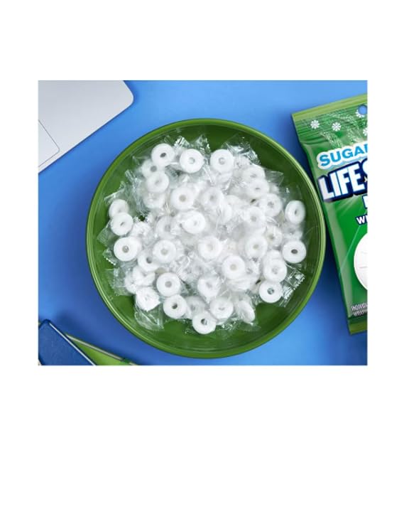 Sugar Free Wintergreen Mints Pack - 2 Bags Wintergreen - 2.75oz each | Packaged by Leathnu Foundry (2 Wintergreen)