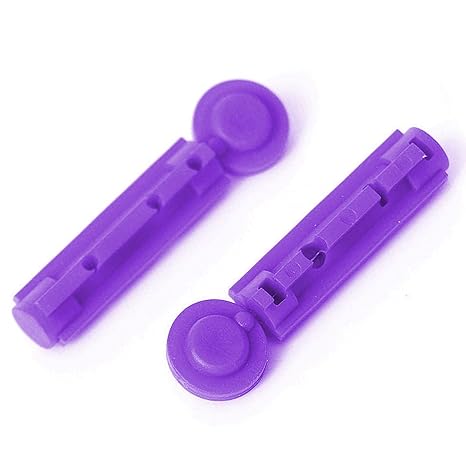 100 x One+Step Ultra-Fine Lancets for All Standard Lancing Aids I Special Cut with 30 G Needle for Virtually Painless Blood Removal I Sterile Blood Lancet I Ideal for Diabetics