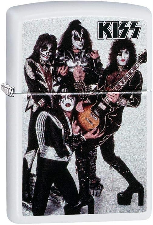 Zippo Kiss Pocket Lighter, White, One Size