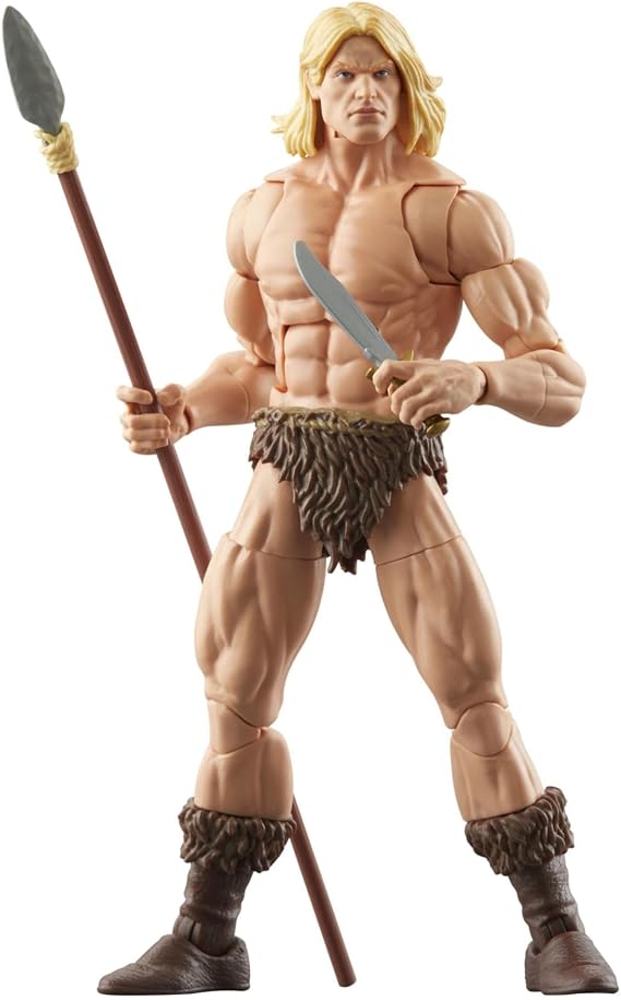 Hasbro Marvel Legends Series Ka-Zar Aksiyon Figürü (Marvel's Zabu BAF), Marvel Comics | Marvel Efsaneler 6 İnç Aksiyon Figürü BAF Zabu - Ka-Zar