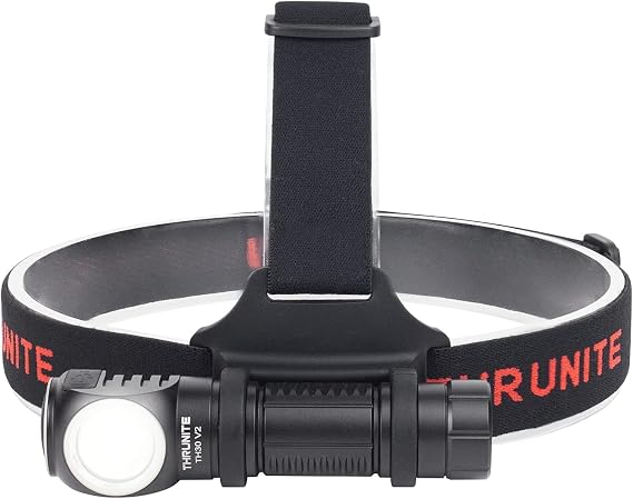 ThruNite TH30 Upgraded Version LED Headlamp, Ultra-Bright 3320 Lumens, Type C Rechargeable Head Lamps, IPX8 for Camping, Hiking, Hunting, Cycling Cool White