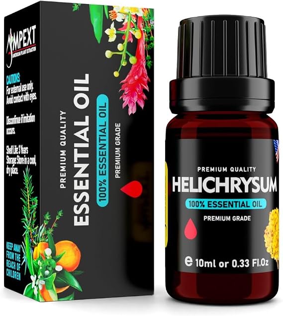 Helichrysum (Helichrysum italicum) 100% Pure Essential Oil, Select Grade, 10ml