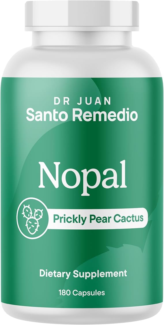 Santo Remedio Nopal, Prickly Pear Cactus Dietary Supplement - 90 Servings