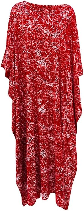 Cool Kaftans NINA Abstract Batik Kaftan Caftan Long Beach Swimwear Maxi Long Summer Dress Plus Relax