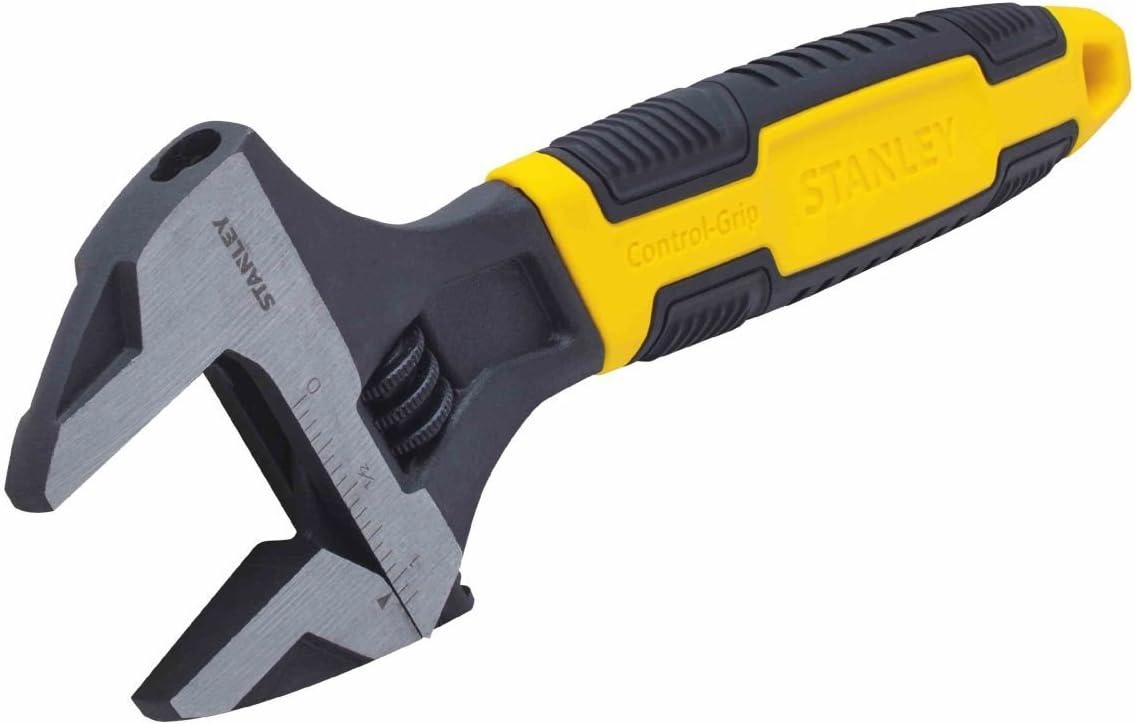 Stanley Hand Tools 90-948 8 Max Steel Adjustable Wrench