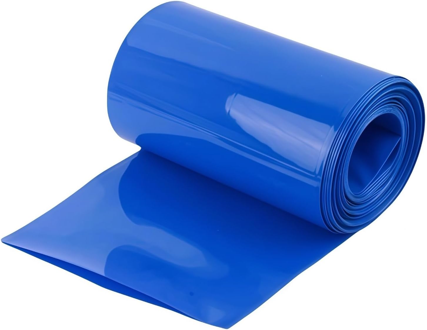 PVC Heat Shrink Wrap Tube for 18650, 21700, 26650 Lithium Batteries – 3m 9.9ft Length, 150mm 5.9in Width, Blue – Ideal for DIY Battery Packs and Battery Insulation