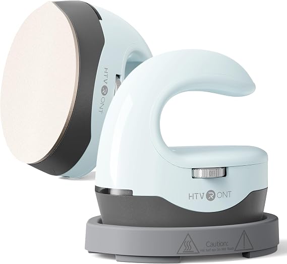 HTVRONT Heat Press Mini Heat Press Machine, Mini Iron for Crafts
