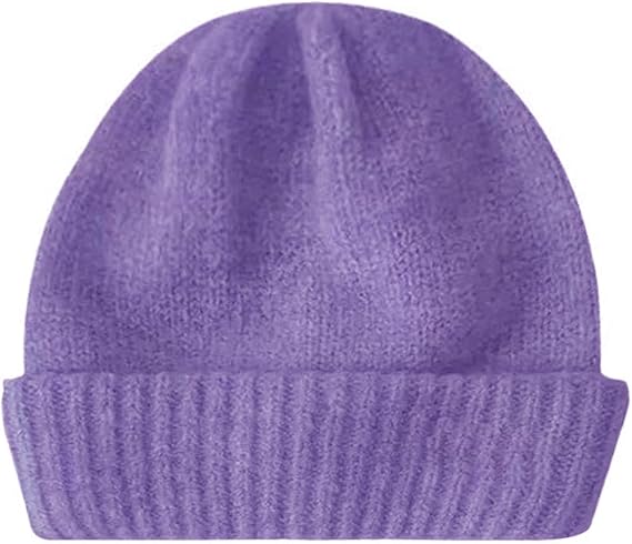 Beanie Hat, Purple