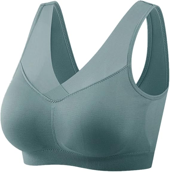 Large Size Without Ring Lace Vest Underwear Thin Side Side Breasts Gathered Adjustable Bra No Show Sports