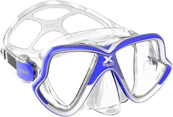 Mares X-vision Mid 2.0 Mask Blue/clear