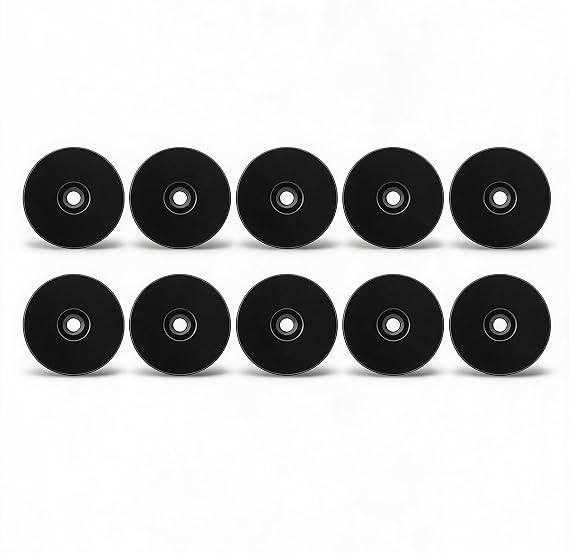 RFID Tags 125KHz, 10 Pack for Guard Tour System, ABS Material, Black