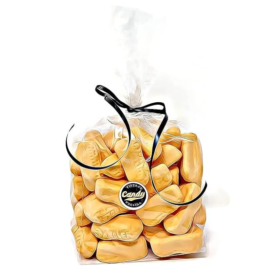 Vintage Candy Vending Circus Peanuts Marshmallow Candy, Bulk Gift Bag, One Pound