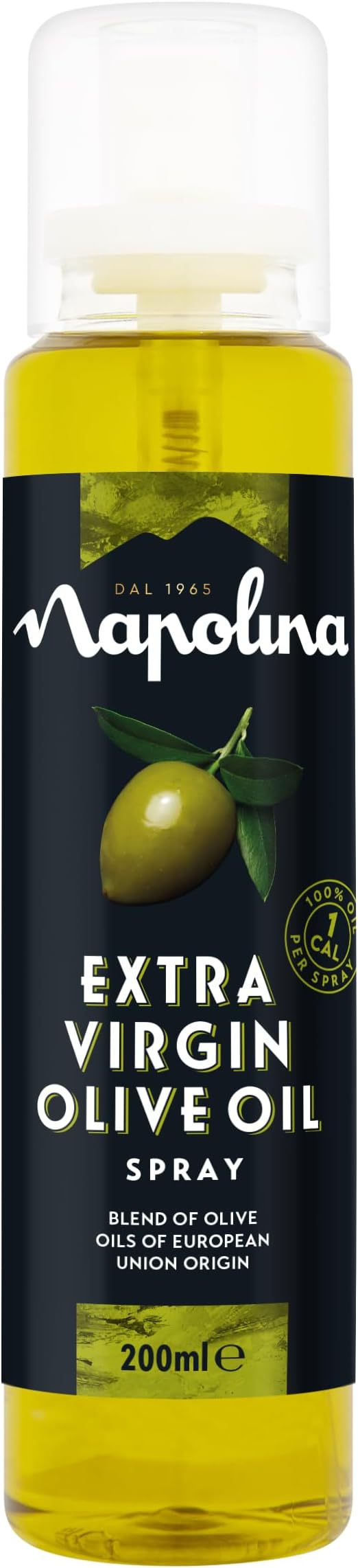 Napolina Extra Virgin Olive Oil Spray, 200 ml (Pack of 1)