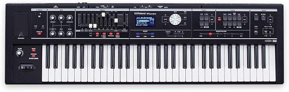 Roland VR-09-B 'V-Combo' | Travel-Ready 61-Note Keyboard with All the Sounds You Need (VR-09-B)