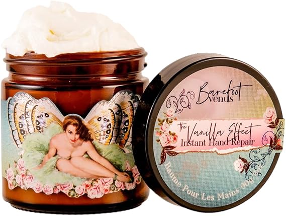 Barefoot Venus Shea butter Instant Hand Repair Cream For Dry skin (The Vanilla Effect)