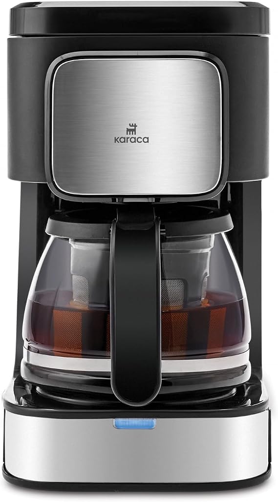 KARACA Just Coffee 2in1 Filter Coffee Machine Inox