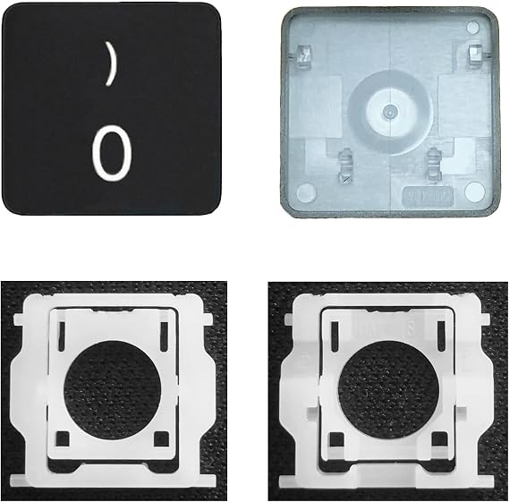 Replacement Individual Key Cap Hinge for MacBook Air 13'' 15'' M3 M4 A3113 A3114 A3240 A3241, 14'' 16'' Pro/Max M4 A3185 A3186 A3401 A3112 A3403 2024-2025 (0)