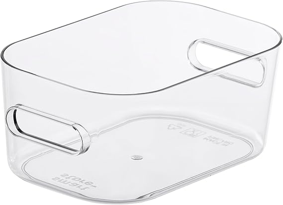 SmartStore Compact Clear Modular Storage Bin Container For Kitchen, XS