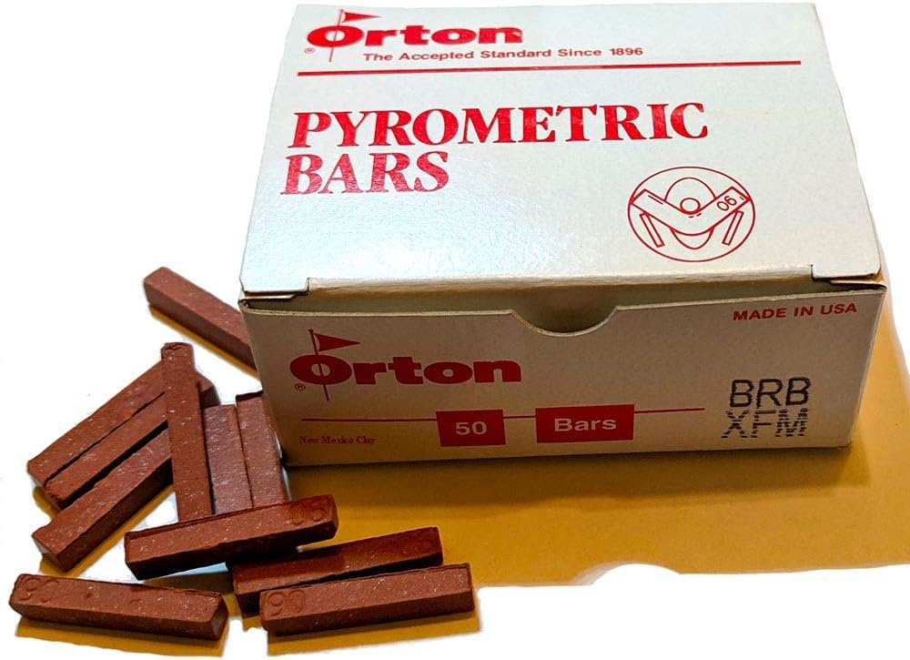 Orton BRB O6 Pyrometric Bar Cones for Ceramic Kilns