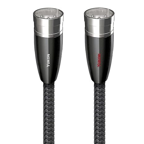 AudioQuest Yukon Male XLR to Female XLR Cable - 4.92 ft. (1.5m) - 2-Pack