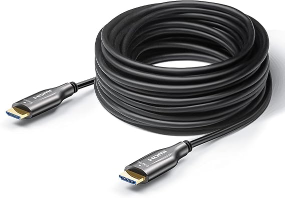 Fiber Optic HDMI Cable 30 Feet, 4K@ 60Hz, 18Gbps