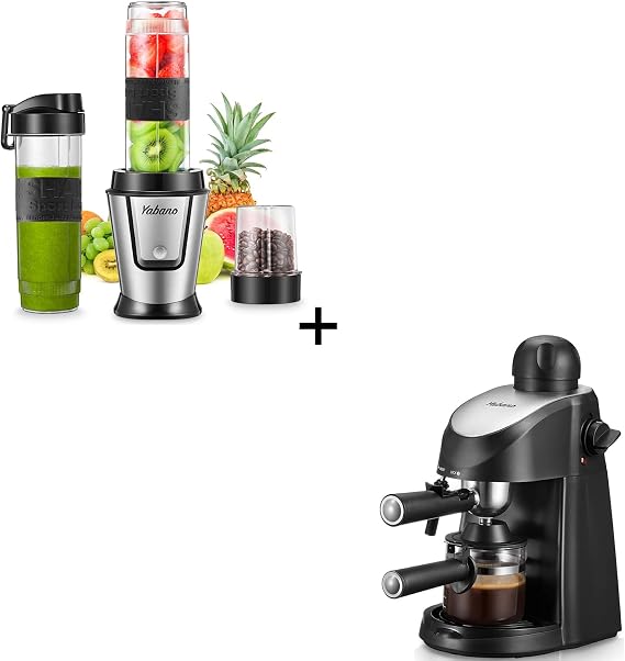 Yabano Personal Blender and Espresso Machine