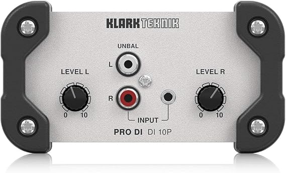 Klark Teknik Pro DI DI-10P, White, Black (MK194)