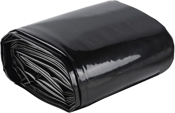 Pond Liners 3x4m 4x6m 5x8m 8x10m 10x12m HDPE Reinforced Polyethylene, High Preformed Koi Pond Liner for Outdoor Ponds, Streams, Fountains and Waterfall(4x8m(13.1x26.2ft))