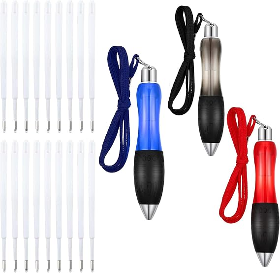 Chunky Retractable Ballpoint Pens,3 PCS Big Fat Pens with 18 Refills,Ergonomic Handwriting Pens for Arthritis & Tremors,Comfort Grip Jumbo Pens for Office,School & Daily Use