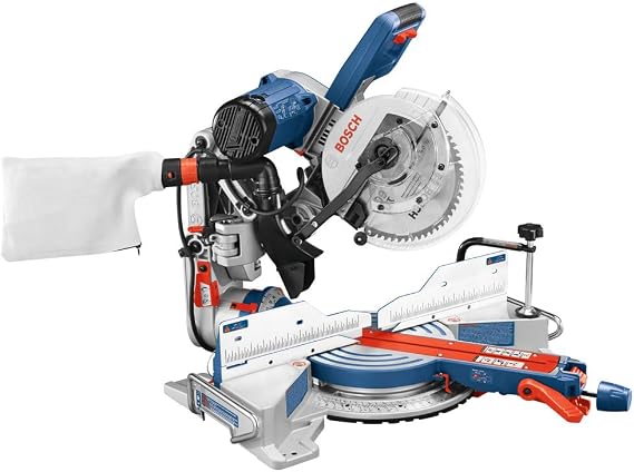 BOSCH 15.0 Amp CM10GD 10 In. Dual-Bevel Glide Miter Saw for Woodworking
